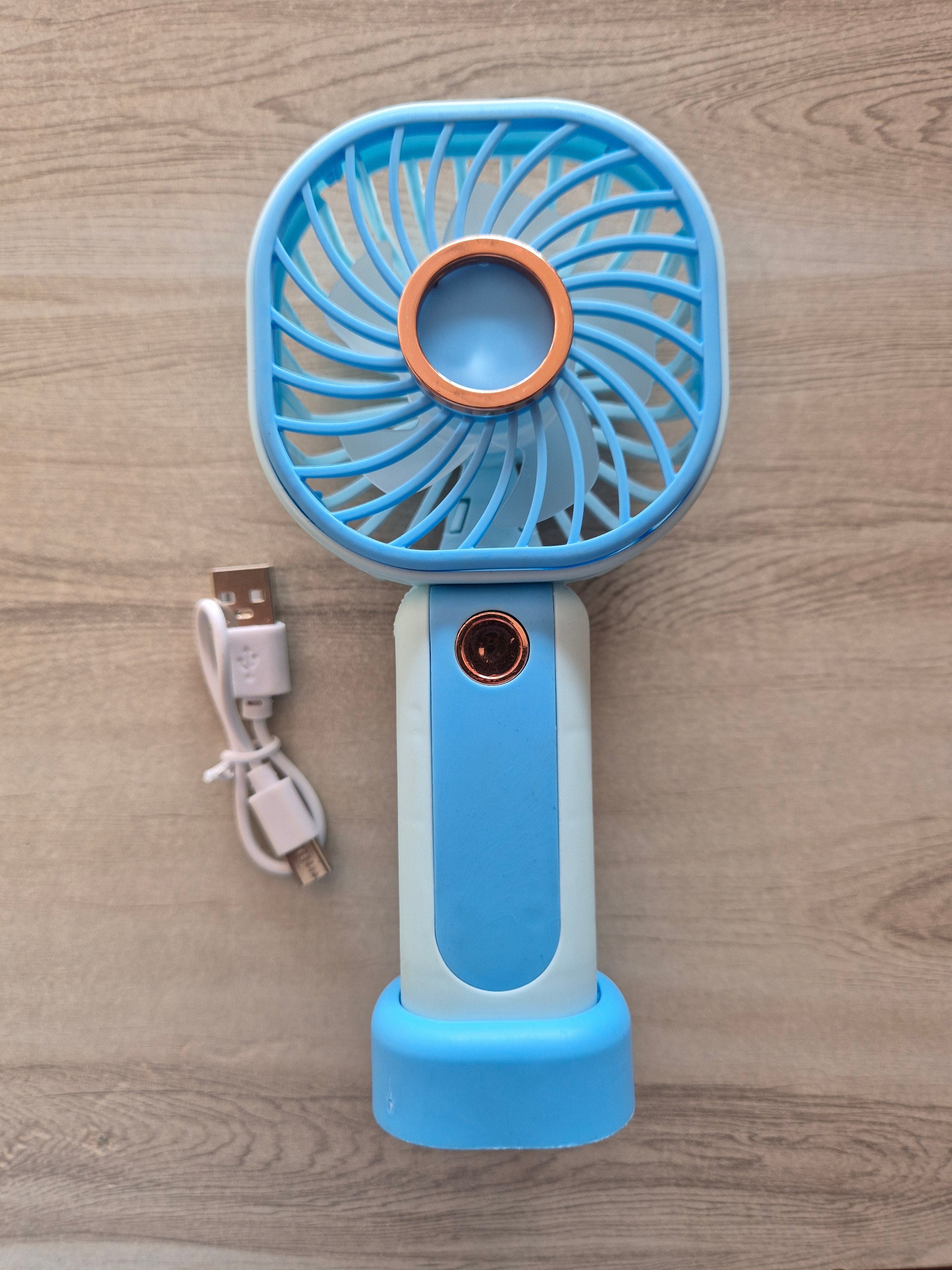 mini fan with mobile holder